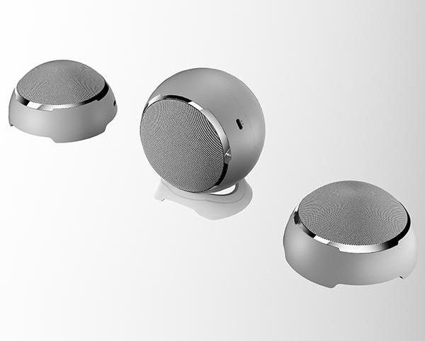 סט שני רמקולים מגנטיים 2x5W