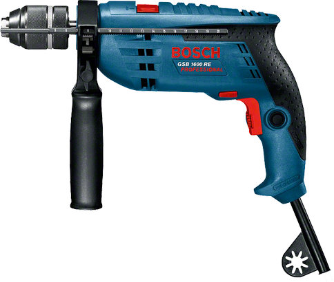 מקדחה רוטטת 750W מקצועית GSB 1600 RE