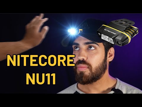 פנס ראש מקצועי לכובע כולל רצועת ראש NU11 נייטקור 150 לומן
