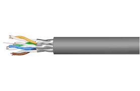 כבל דאטה גמיש 500 מטר 4x2x26# CAT 7 S/FTP צבעוניים מבית Teldor