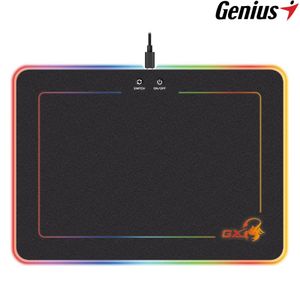 משטח לעכבר עם תאורה גיימינג פד Genius GX-PAD 600H RGB Hard GAMING PAD 350X250CM