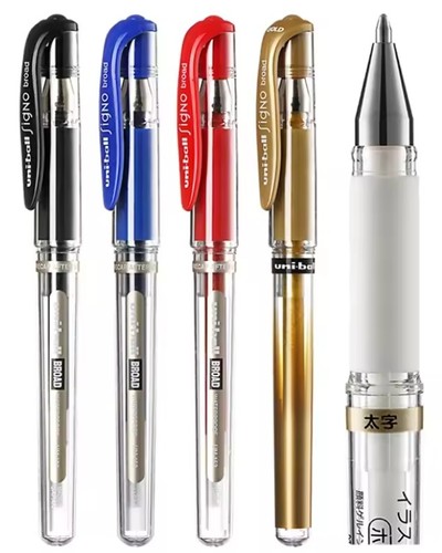 עט רולר UNIBALL דגם SIGNO ׁBROAD (מגוון צבעים)
