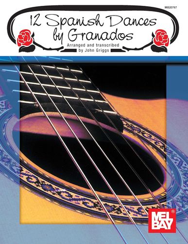 ספר תווים לגיטרה 12 Spanish Dances by Granados