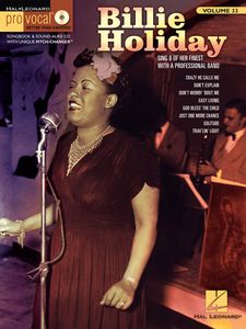 ספר תווים לשירה Billie Holiday - Pro Vocal Women's Edition Volume 33