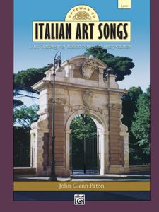 ספר תווים לשירה Gateway to Italian Art Songs - Low Voice