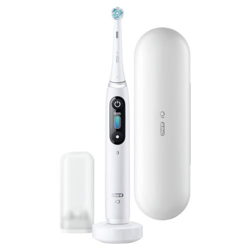 מברשת שיניים חשמלית Oral-B iO Series 8 iO8 - צבע לבן
