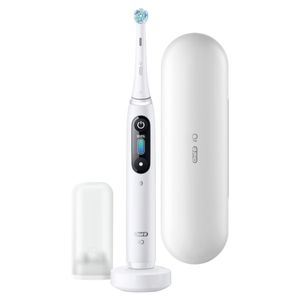 מברשת שיניים חשמלית Oral-B iO Series 8 iO8 - צבע לבן