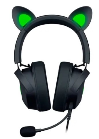 אוזניות גיימינג חוטיות Razer Kraken Kitty V2 Pro
