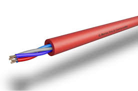 כבלי גילוי אש 500 מטר 2 גידים 0.8 אדום מבית Western Wire