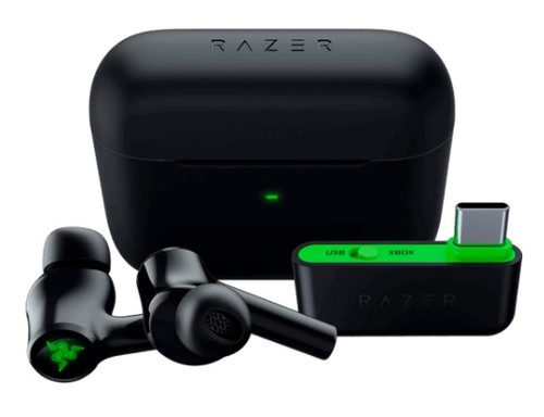 אוזניות גיימינג אלחוטיות Razer Hammerhead True Wireless X HyperSpeed Black