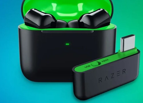 אוזניות גיימינג אלחוטיות Razer Hammerhead True Wireless X HyperSpeed Black