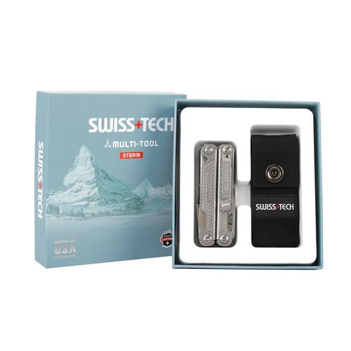 מולטיטול רב תכליתי STORM 17 פונקציות Swiss+Tech AUS-8