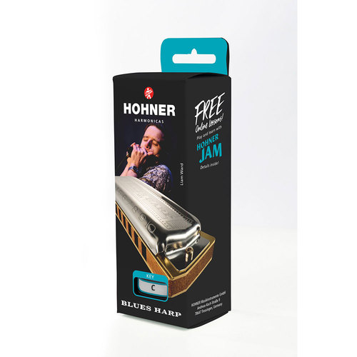מפוחית בלוז דיאטונית מז'ורית בסולם – Hohner Blues Harp® C
