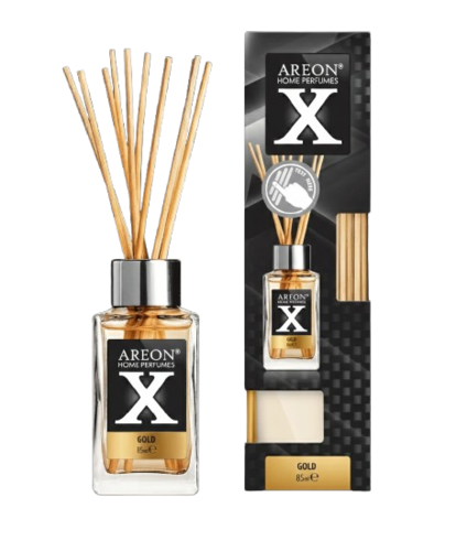 ‏מפיץ ריח עם מקלות בניחוח גולד Areon