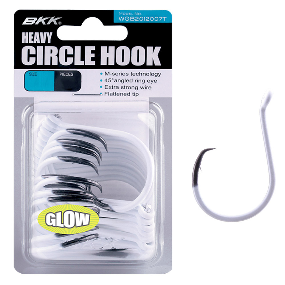 קרס - 8/0  Circle Hook GLOW