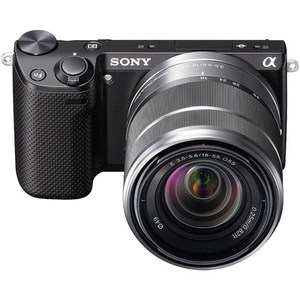 Sony Alpha NEX-5R Mirrorless Digital Camera with 18-55mm f/3.5-5.6 E-mount Zoom Lens