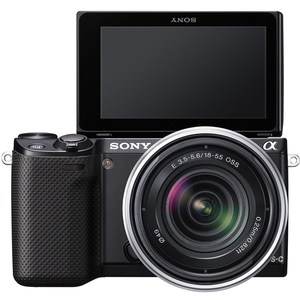 Sony Alpha NEX-5R Mirrorless Digital Camera with 18-55mm f/3.5-5.6 E-mount Zoom Lens