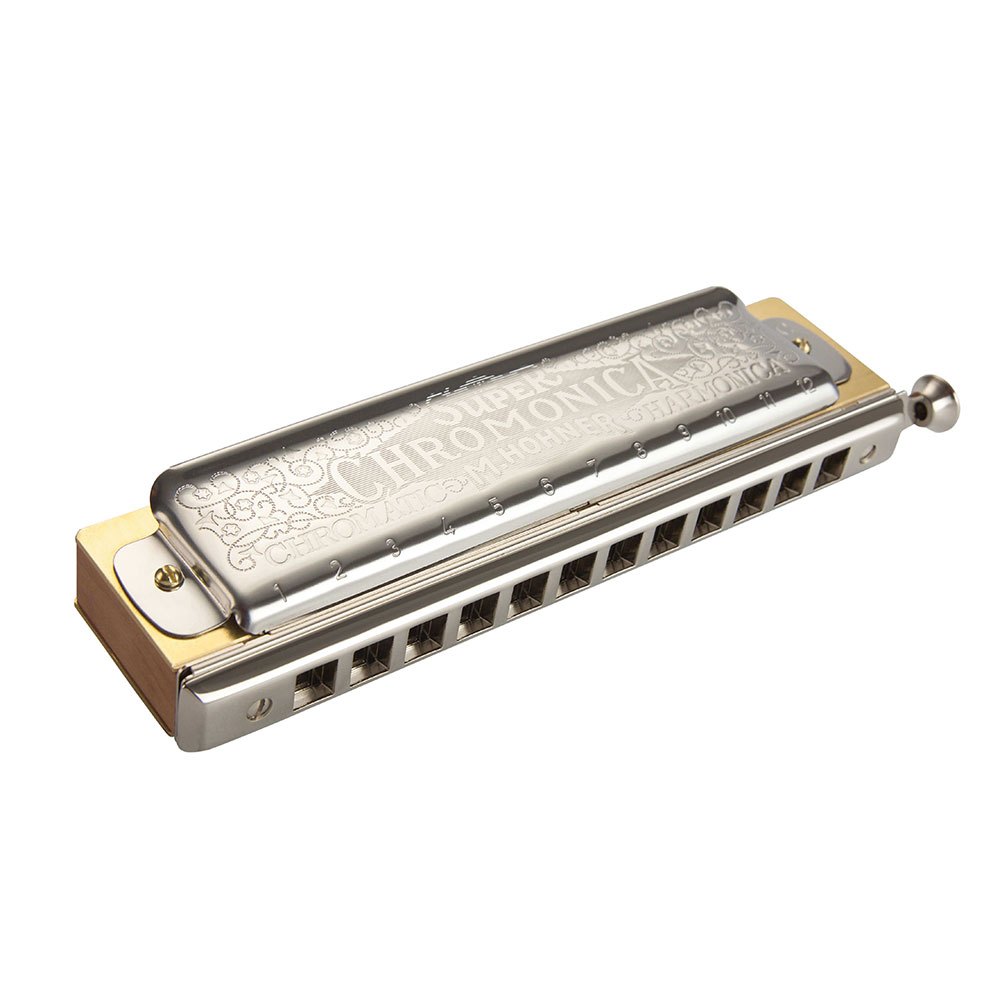 מפוחית כרומאטית 12 נקבים דגם Super Chromonica 270/48 מבית Hohner