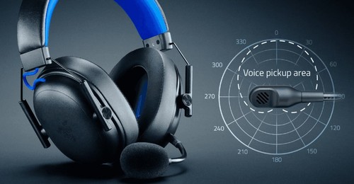 אוזניות גיימינג אלחוטיות Razer BlackShark V3 X HyperSpeed PlayStation