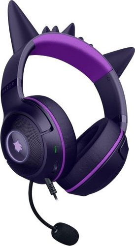 אוזניות גיימינג חוטיות Razer Kraken Kitty V2 Pokemon Gengar