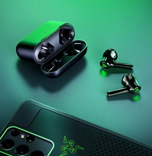 אוזניות גיימינג אלחוטיות Razer Hammerhead True Wireless X Black