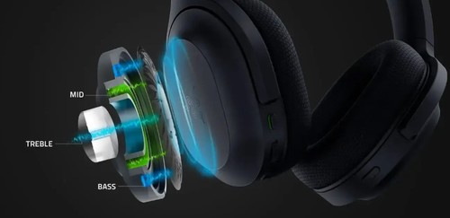 אוזניות גיימינג אלחוטיות Razer Barracuda