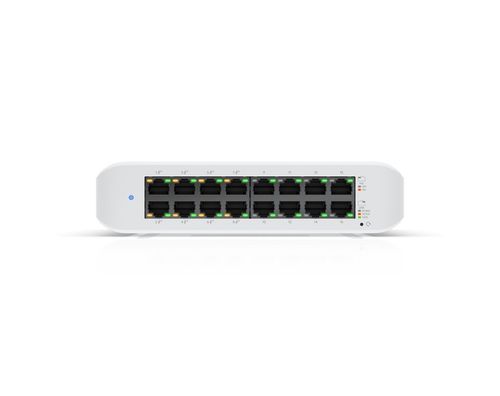 מתג רשת קומפקטי, גרסת EU עם 16 פורטים ו- +Lite 16 PoE - PoE 