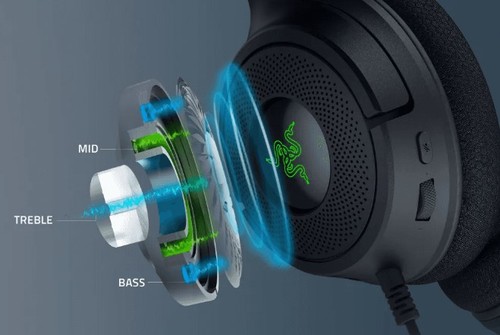 אוזניות גיימינג חוטיות Razer Kraken V4 X