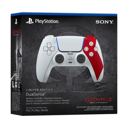 SONY PS5 WIRELESS CONTROLLER DUALSENSE - GOD OF WAR 20TH ANNIVERSARY LIMITED EDITION PLAYSTATION