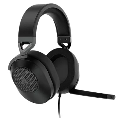 אוזניות גיימינג חוטיות Corsair HS65 SURROUND 7.1