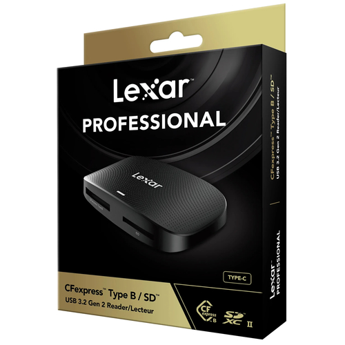 קורא כרטיסים Lexar® CFexpress™ Type B / SD™ USB 3.2 Gen 2