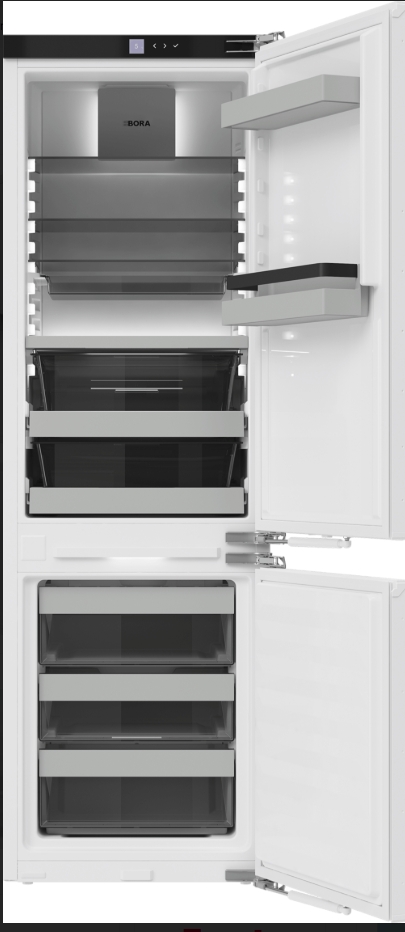 מקרר אינטגרלי מקפיא תחתון דגם C178KGWS2 + יצרן קרח