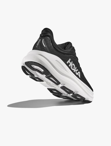 HOKA BONDI WIDE 9 - נעלי ספורט הוקה לנשים בונדי 9 רחבות בצבע שחור/לבן