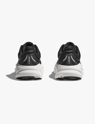 HOKA BONDI WIDE 9 - נעלי ספורט הוקה לנשים בונדי 9 רחבות בצבע שחור/לבן