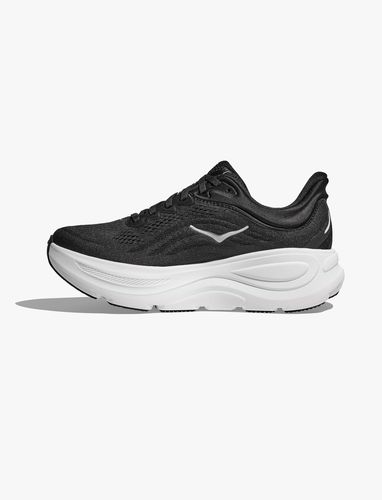 HOKA BONDI WIDE 9 - נעלי ספורט הוקה לנשים בונדי 9 רחבות בצבע שחור/לבן