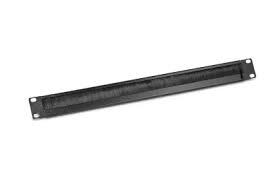 פנל שערות 1U ללא מגש שחור מבית Western Wire