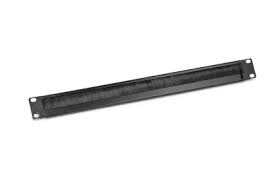 פנל שערות 1U ללא מגש שחור מבית Western Wire
