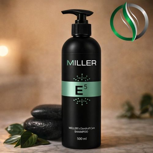 שמפו נגד קשקשים Miller DermaClear E5 מילר 500 מ
