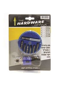 מברג בולדוג + סט ביטים ומאריך מגנטי חזק