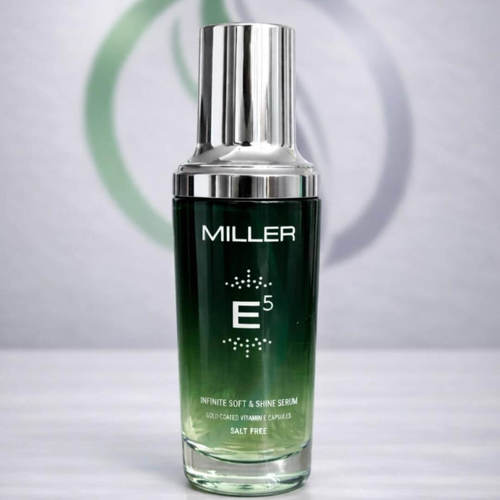 סרום לשיער MILLER E5 מהסדרה הירוקה לשיקום שיער עבה ויבש מילר 100 מ