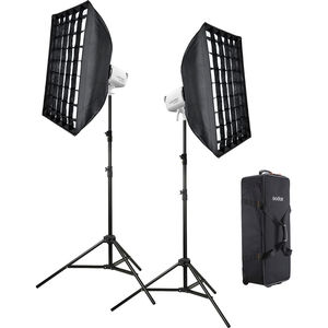 סט פנסי לד - Godox Litemons LA300R RGB LED Monolight (2-Light Kit)