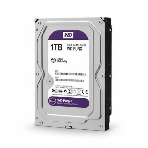 Western Digital Purple 1TB | כונן קשיח ייעודי למערכות אבטחה וניטור