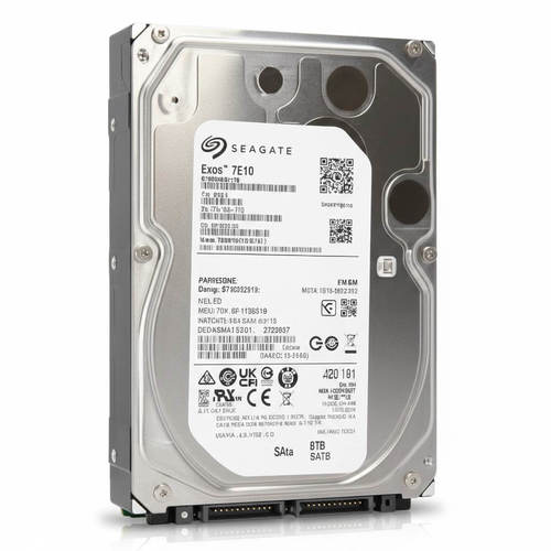 Seagate EXOS 8TB | כונן קשיח Enterprise לאחסון וידאו ומערכי RAID
