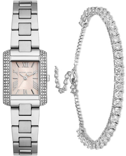 סט נשים מייקל קורס Michael Kors MK7514 רקע ורוד סדרה חדשה