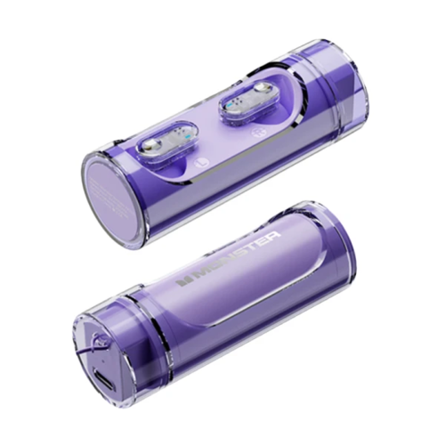 אוזניות אלחוטיות Monster XKT13 עם מבנה שקוף מסתובב