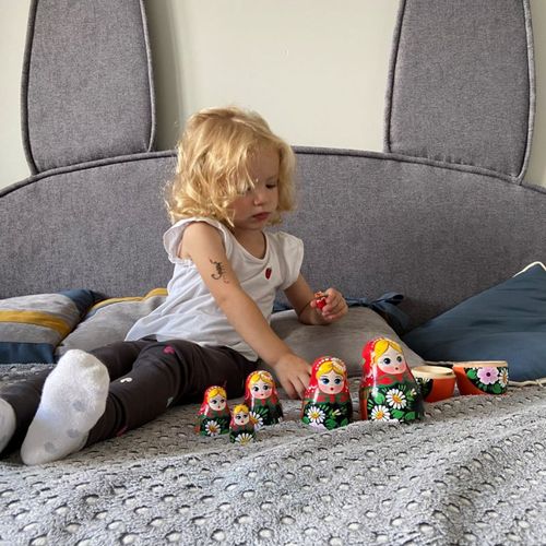בבושקה מטריושקה מקורית 7 חלקים 7006