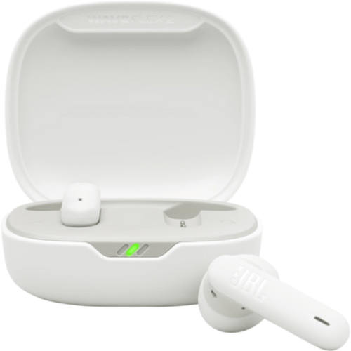 אוזניות אלחוטיות צבע לבן JBL Wave Flex 2 TWS