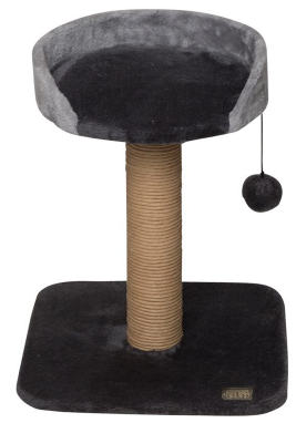 מתקן גירוד לחתולים גרוב - DUVO Scratching Tree Trend Grove Black