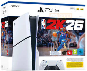 PlayStation 5 Slim 1TB Blu-ray NBA 2K26 Bundle יבואן רשמי