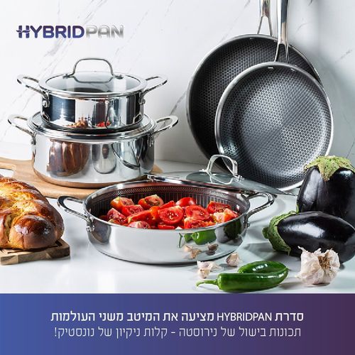 סט 3 מחבתות 20/24/28 ס